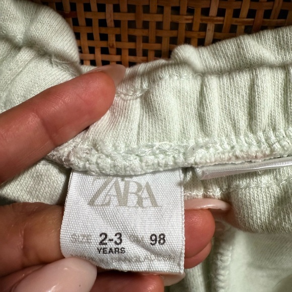 Light Green Drawstring Shorts - Picture 2 of 6